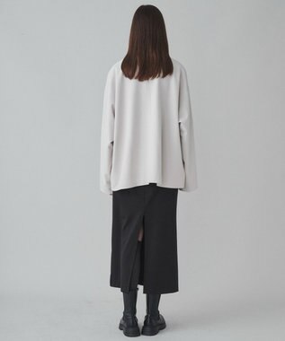 WEGO 【ユニセックス着用ITEM】トロミノーカラーブルゾン ライトベージュ