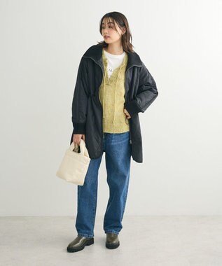 Green Parks ２Ｗａｙ起毛メッシュニットプルオーバー Green