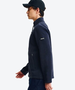 AIGLE ポーラテック フルジップフリースブルゾンジャケット ダークネイビー