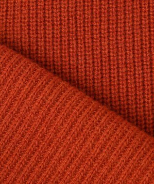 J.PRESS YORK STREET 【UNISEX】ウールカシミヤ クルーネックニット オレンジ系