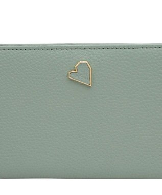 LANVIN en Bleu アーリ 財布機能付きカードケース グレイッシュブルー