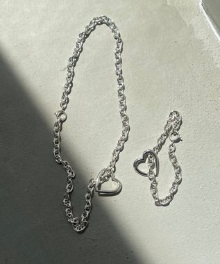 yoaa シルバー925　エブリイハートネックレス シルバー925