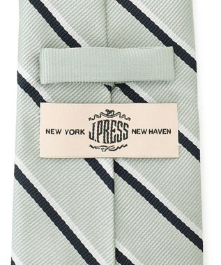 J.PRESS MEN 【定番】オーセンティックレジメンタル ネクタイ ライトグレー系2