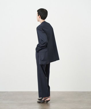 COMPACT WOOL | ノーカラージャケット / ATON | ファッション通販