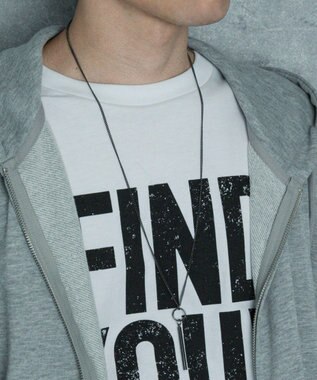 WEGO Mモチーフロングチェーンネックレス