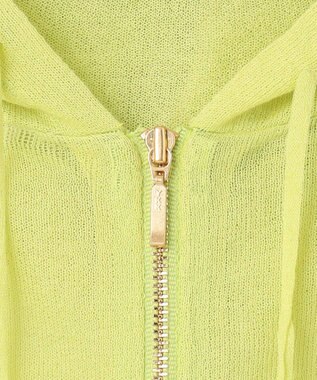 BEIGE， YUZU / ニットパーカー Lime