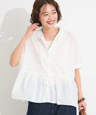 CRAFT STANDARD BOUTIQUE ペプラムブラウス