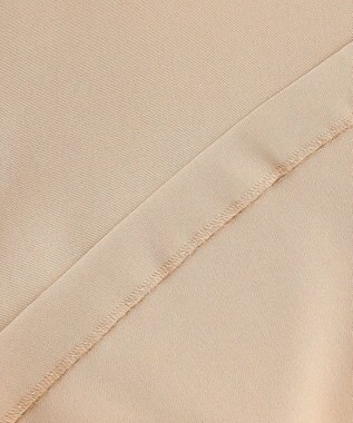 BEIGE， RUE / ドライタッチVネック配色ステッチブラウス Taupe