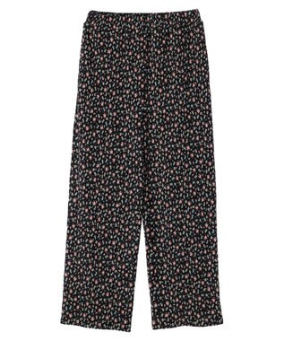 Green Parks ・ＳＵＧＡＲ　ＳＰＯＯＮ　コバナプリーツベロアパンツ Black