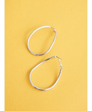 AMERICAN HOLIC 変形メタルフープピアス