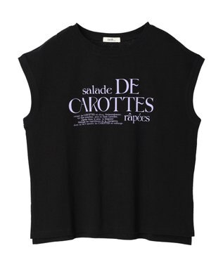 earth music&ecology ｓａｌａｄｅ　ＤＥ　ＣＡＲＯＴＴＥＳ　ｒａｐｅｅｓノースリＴ Black