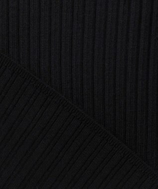 JOSEPH 【洗える】メリノリブ　ニットカーディガン Black