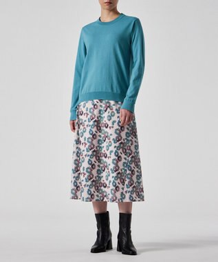 Paul Smith Chamomile Floral セミフレア スカート ライトピンク