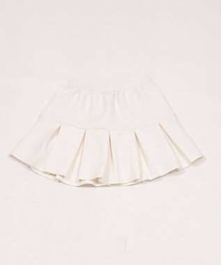 WEGO ダンボールプリーツスカパン ホワイトアイボリー