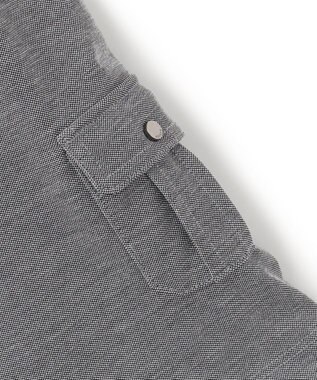 JOSEPH HOMME 【接触冷感】アイスコットンカノコ　ポロ ライトグレー系