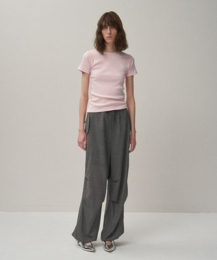 ATON RECYCLE SUVIN RIB | フィットＴシャツ