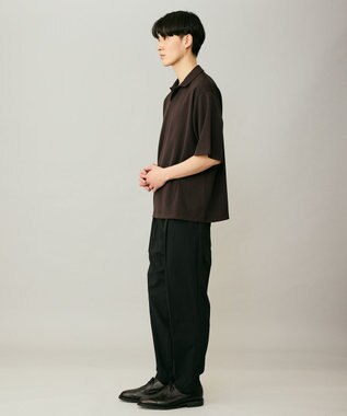 UNFILO MENS さらさらドライ クリーンポロ ブラウン