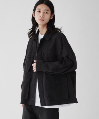 WEGO 【ユニセックス着用ITEM】ファティーグジャケット ブラック