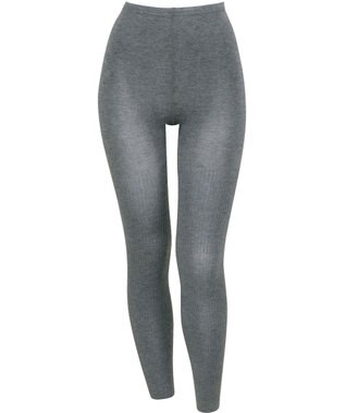 WACOAL ボトムス あったかインナー 足首丈 レギンス アウターとしても活躍 レディース PPL711 /ワコール グレー