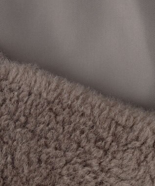 23区 S 【洗える】テディボア アウター グレー系