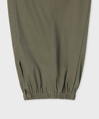 Paul Smith ツイル ドローストリング トラウザース オリーブ