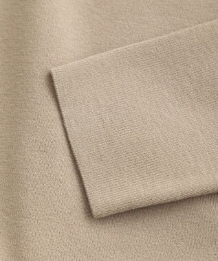 YECCA VECCA ファーMIXオフショルニット Beige