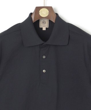 J.PRESS MEN 【MECHANICAL】【ビジネス対応 / ハイパワーストレッチ】アクティブポロシャツ ネイビー系9