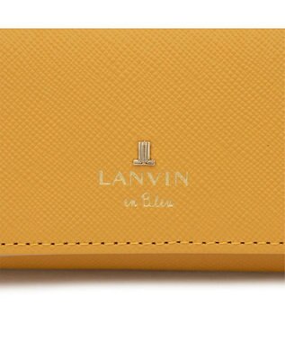 LANVIN en Bleu リュクサンブールカラー キーケース マスタード