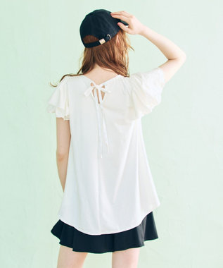 San-ai Resort（三愛水着楽園） 【VERYコラボ商品】　カップ付きトップス単品　M　【Reir（レイール）】 ホワイト