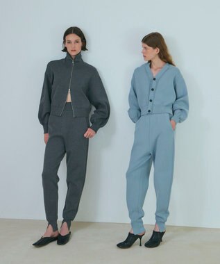 NAVE 【ReNAVE・洗える】スムースニット カーディガン サックスブルー系