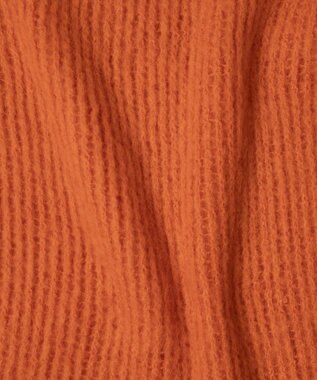 WEGO 【ユニセックス着用ITEM】リブニットストール オレンジ