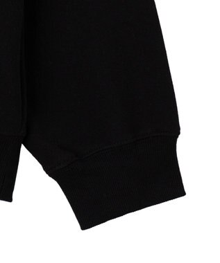 WEGO リラックスフィットTHEBOYグラフィックパーカー ブラック