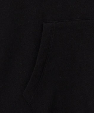 WEGO リラックスフィットTHEBOYグラフィックパーカー ブラック