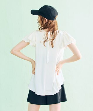 San-ai Resort（三愛水着楽園） 【VERYコラボ商品】　カップ付きトップス単品　M　【Reir（レイール）】 ホワイト