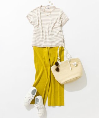 23区 雑材 トートバッグ ホワイト系1