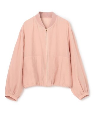 BEIGE， SERAPHIN / ライトシアーギャザー ブルゾン Nude