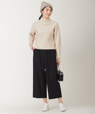 ANY SIS ミックス ニット帽 モカ