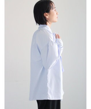 Te chichi ビッグボウタイブラウス サックスブルー