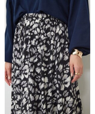 AMERICAN HOLIC サラックールギャザースカート Leopard