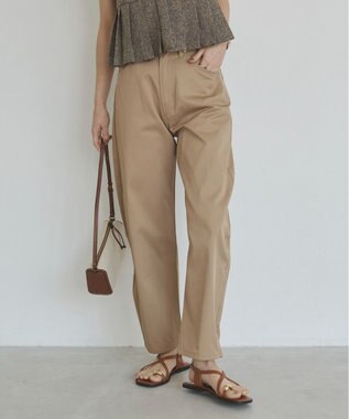 WEGO 【ANGIE VINTAGE/SMLサイズ展開】カーブチノパンツ ベージュ