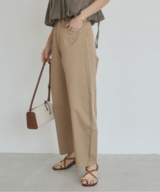 WEGO 【ANGIE VINTAGE/SMLサイズ展開】カーブチノパンツ ベージュ