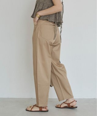 WEGO 【ANGIE VINTAGE/SMLサイズ展開】カーブチノパンツ ベージュ