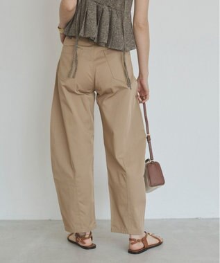 WEGO 【ANGIE VINTAGE/SMLサイズ展開】カーブチノパンツ ベージュ