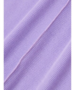 earth music&ecology シアーリブプルオーバー Lavender