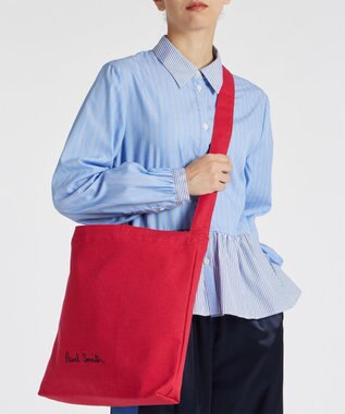 Paul Smith Paul Smith Logo ポップカラー トートバッグ レッド