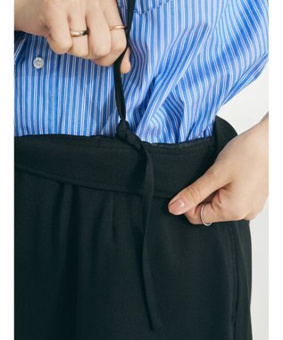 CRAFT STANDARD BOUTIQUE ジョーゼットタイトスカート Black