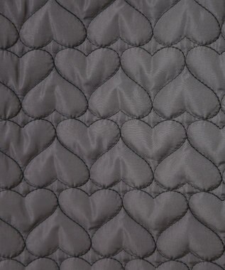 Green Parks ・ｓｗｉｎｇ　ｂｙ　ハートキルトミニスカート Charcoal Gray