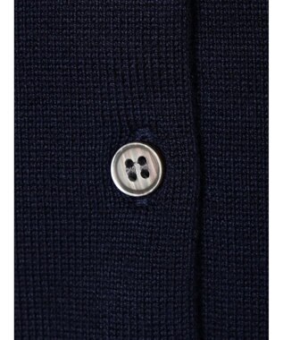 earth music&ecology ＵＶカット加工　ベーシックカーディガン Navy