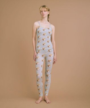 une nana cool 2026年お年賀「まるっとうまくいく」 ハラマキ付きレギンス グレー