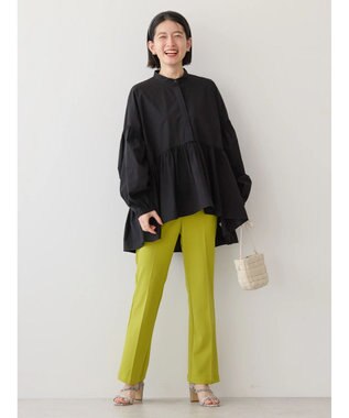 AMERICAN HOLIC サラックール／ＵＶカットティアードブラウス Black